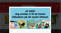 Desktop Screenshot of fortellerforlaget.no